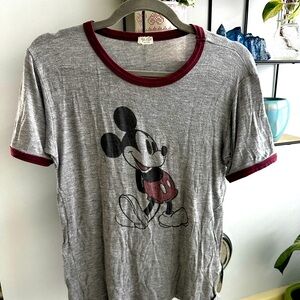 John Galt Vintage style Mickey Mouse T Shirt